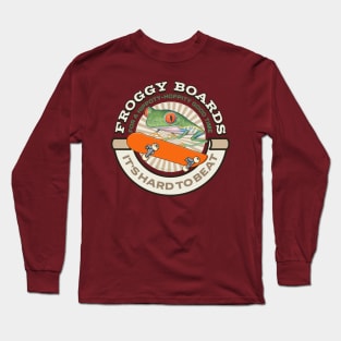 Funny Cute Red Eyed Tree Frog Long Sleeve T-Shirt